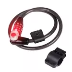 Kódový zámok W-TEC Boelis 10*800mm s LED svetlom