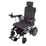 Elektrický invalidný vozík inSPORTline Hawkie Evo II s polohovateľným operadlom 700W - zelená
