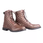 Dámske moto topánky W-TEC Leocia Brown