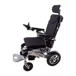 Elektrický invalidný vozík inSPORTline Hawkie Evo II s polohovateľným operadlom 700W - strieborná
