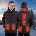Pánska vyhrievaná bunda W-TEC HEATborg - čierna