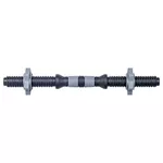 Hriadeľ na jednoručnú činku inSPORTline Plafor 41cm/30mm plastový, so závitom a objímkami