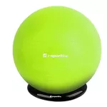 Gymnastická lopta inSPORTline Top Ball 75 cm so základňou BallBase - zelená
