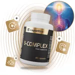 Výživový doplnok s vitamínmi B inSPORTline B-Komplex, 90 kapsúl