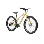 Juniorský bicykel Kross LEVEL JR 1.0 24" Gen 007 - béžová / červená / lesk