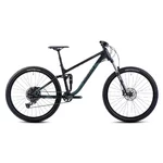 Celoodpružený bicykel Ghost Kato FS Essential 27.5" 9.0 - Black/Green Matt