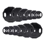 Pogumované olympijské kotúče inSPORTline Ruberton 50 mm 1,25-25 kg