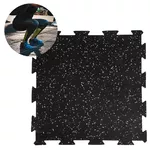 Záťažová podložka inSPORTline Puzeko 50x50x1 cm - čierno-šedá