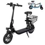 Elektrická kolobežka W-TEC Billar II 500W 12" - 2. akosť - čierna