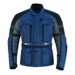 Pánska touringová moto bunda BOS Maximum - blue