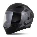 Moto prilba Cassida Orbit Grind čierna matná/šedá