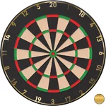 Náhradný číselník na sisalové terče Bull's Number Ring 3ks mix farieb