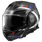 Preklápacia moto prilba LS2 FF901 Advant X C Future Gl White Blue P/J