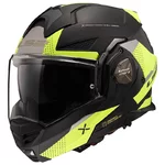 Preklopná moto prilba LS2 FF901 Advant X Oblivion Matt Black H-V P/J