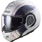 Preklápacia moto prilba LS2 FF906 Advant Cooper White Blue P/J