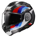 Preklápacia moto prilba LS2 FF906 Advant Sport Gloss Black Blue Red P/J