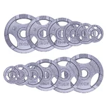 Liatinové olympijské kotúče inSPORTline Hamerton 50 mm 1,25-25 kg