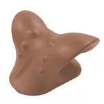 Podložka pre natáčanie krku a uvoľnenie krčnej chrbtice inSPORTline Muneal - mocca mousse