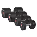 Pogumované činky inSPORTline Profi 2-60 kg
