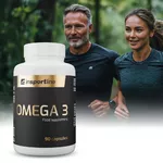 Výživový doplnok inSPORTline Omega 3, 90 kapsúl