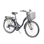 Mestský bicykel Reactor Swan 26" - model 2025 - grafit
