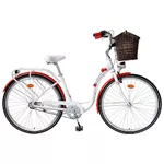 Mestský bicykel Saveno Bridget 28" - model 2025 - biela