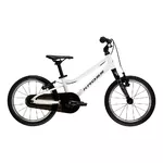 Detský bicykel Kross Liftie 16" - model 2025 - biela / čierna / žltá / lesk