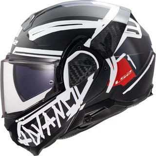 Preklápacia prilba LS2 FF910 Advant II Tape Black P/J