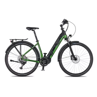 Trekingový elektrobicykel 4EVER Comfort Elite 720Wh 28" - model 2025 - snake green/black