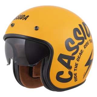 Moto prilba Cassida Oxygen Gear 2.0 žltá/čierna