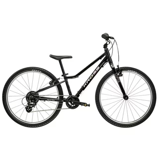 Detský bicykel Kross Liftie 24" - model 2026 - čierna/strieborná/lesk