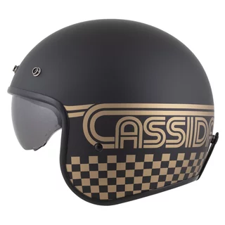 Moto prilba Cassida Oxygen Rondo 2.0 čierna matná/zlatá