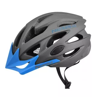 Cyklo prilba Nexelo Straight 680 - šedo-modrá