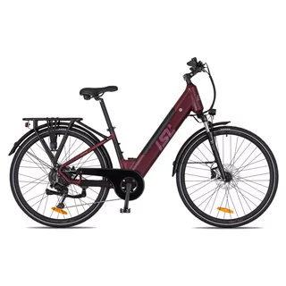 Mestský elektrobicykel inSPORTline ISL Eclion 648 Wh 28" - model 2026 - Velour Red