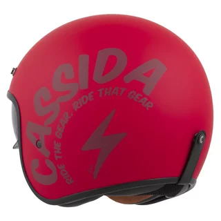 Moto prilba Cassida Oxygen Gear 2.0 červená matná/tmavo červená