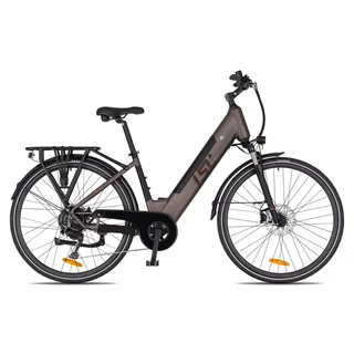 Mestský elektrobicykel inSPORTline ISL Eclion 648 Wh 28" - model 2026 - Deep Coffee