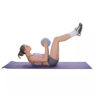 Lopta na posilňovanie inSPORTline Aerobic Ball 25 cm - svetlo modrá