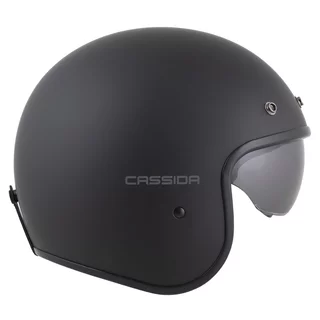 Moto prilba Cassida Oxygen Solid 2.0 čierna matná/tmavo šedá