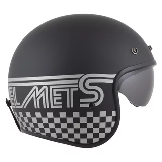 Moto prilba Cassida Oxygen Rondo 2.0 čierna matná/strieborná