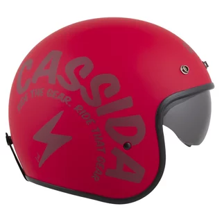 Moto prilba Cassida Oxygen Gear 2.0 červená matná/tmavo červená