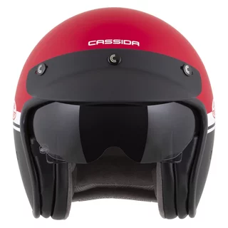 Moto prilba Cassida Oxygen Jawa OHC 2.0 červená matná/čierna/biela