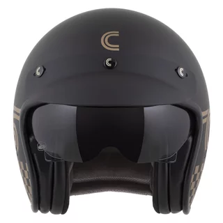 Moto prilba Cassida Oxygen Rondo 2.0 čierna matná/zlatá