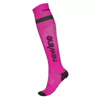 Kompresné bežecké podkolienky Newline Compression Sock 90941 - ružová - ružová