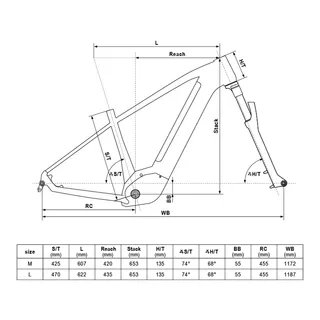 Dámsky horský elektrobicykel KELLYS TAYEN R10 Air P 725Wh 29" - model 2025 - Rose Gold
