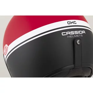 Moto prilba Cassida Oxygen Jawa OHC 2.0 červená matná/čierna/biela