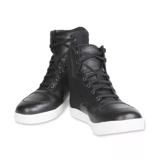 Moto topánky Rebelhorn Traffic Leather - čierna