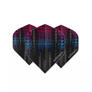 Náhradné letky Winmau Prism Alpha - ružovo-čierna