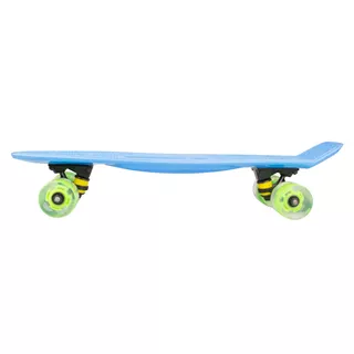 Pennyboard WORKER Bony 22" so svietiacimi kolieskami - zelená
