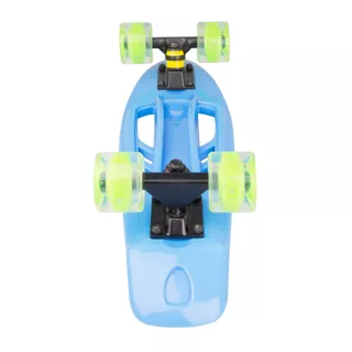 Pennyboard WORKER Bony 22" so svietiacimi kolieskami - zelená