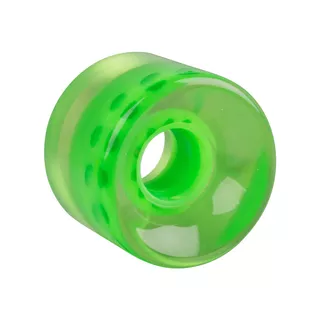 Priehľadné koliesko na pennyboard 60*45 mm - modrá - zelená
